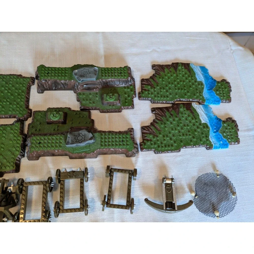 Mega Bloks Dragons‎ Krystal Wars Castle Parts Figures AccessorsLot Terrain 9883